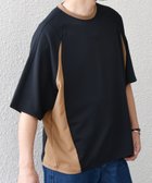 【シップス フォー ウィメン/SHIPS】のSHIPS any 洗濯機可能 リブ パネル スポーティー ジャージー Tシャツ 人気、トレンドファッション・服の通販 founy(ファニー) ファッション Fashion レディースファッション Fashion for Women トップス・カットソー Cut & Sew Tops シャツ・ブラウス・オフィスカジュアル Elegant Blouses & Button-Ups ロングTシャツ・Tシャツ Longline T-Shirts & Tees スポーツ Sports, Activewear トレンド Trend, Trending Now 軽量 Lightweight, Ultra Light thumbnail ブラック|ID: prp329100004698284 ipo3291000000033926532