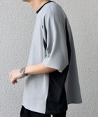 【シップス フォー ウィメン/SHIPS】のSHIPS any 洗濯機可能 リブ パネル スポーティー ジャージー Tシャツ 人気、トレンドファッション・服の通販 founy(ファニー) ファッション Fashion レディースファッション Fashion for Women トップス・カットソー Cut & Sew Tops シャツ・ブラウス・オフィスカジュアル Elegant Blouses & Button-Ups ロングTシャツ・Tシャツ Longline T-Shirts & Tees スポーツ Sports, Activewear トレンド Trend, Trending Now 軽量 Lightweight, Ultra Light thumbnail グレー|ID: prp329100004698284 ipo3291000000033926533