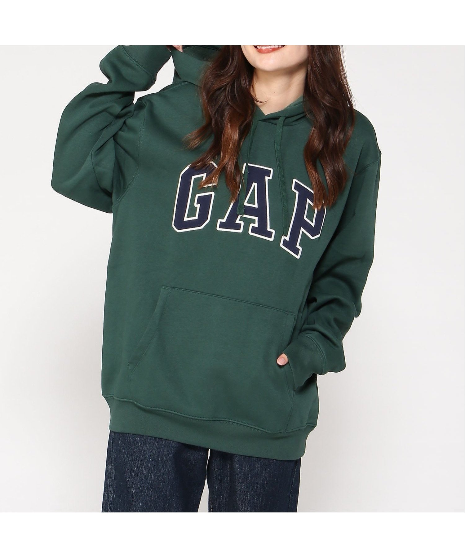 【ギャップ/GAP】のリラックス GAPロゴパーカー インテリア・キッズ・メンズ・レディースファッション・服の通販 founy(ファニー)  ファッション Fashion レディースファッション Fashion for Women トップス・カットソー Cut & Sew Tops レディースパーカー・カジュアルフーディー Casual Hoodies & Sweatshirts お家時間・ステイホーム Stay Home / At Home ショルダー Shoulder, Shoulder Strap ドロップ Drop Shoulder, Dropped Style パーカー Hoodie, Parka フロント Front, Front Design ポケット Pocket, Pocket Detail リラックス Relax, Relaxed Fit DEEP_HUNTER_505|ID: prp329100004698765 ipo3291000000034357161