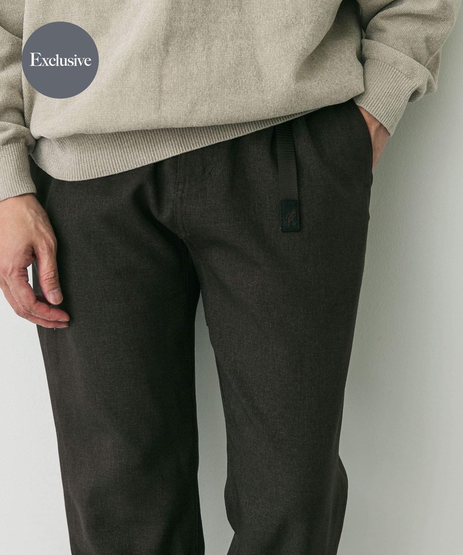 【アーバンリサーチ ドアーズ/URBAN RESEARCH DOORS / MEN】の『別注』GRAMICCI LANATECウールライクトラウザー インテリア・キッズ・メンズ・レディースファッション・服の通販 founy(ファニー)  ファッション Fashion メンズファッション Fashion for Men アウトドア Outdoor Clothing ウォッシャブル Machine Washable カリフォルニア California, Cali Style ストレッチ Stretch, Stretchy Fabric 人気 Popular, Best Seller 別注 Limited Edition, Custom Order ランニング Running, Running Wear, Activewear, Jogging A/W・秋冬 Autumn/Winter 冬 Winter / This Winter 2025年 2025 2025-2026秋冬・A/W Autumn/Winter 2025–26 AW25–26 DARK BROWN|ID: prp329100004698805 ipo3291000000034279507