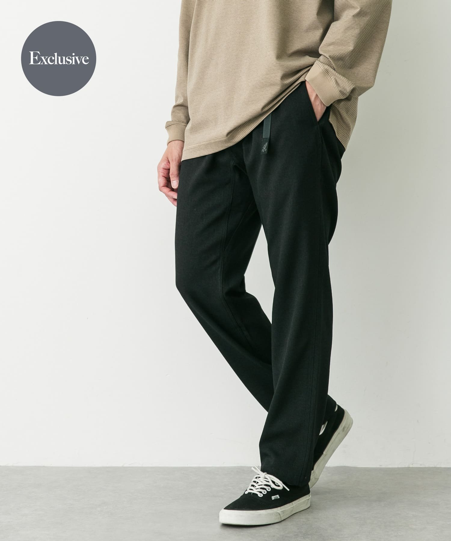 【アーバンリサーチ ドアーズ/URBAN RESEARCH DOORS / MEN】の『別注』GRAMICCI LANATECウールライクトラウザー インテリア・キッズ・メンズ・レディースファッション・服の通販 founy(ファニー)  ファッション Fashion メンズファッション Fashion for Men アウトドア Outdoor Clothing ウォッシャブル Machine Washable カリフォルニア California, Cali Style ストレッチ Stretch, Stretchy Fabric 人気 Popular, Best Seller 別注 Limited Edition, Custom Order ランニング Running, Running Wear, Activewear, Jogging A/W・秋冬 Autumn/Winter 冬 Winter / This Winter 2025年 2025 2025-2026秋冬・A/W Autumn/Winter 2025–26 AW25–26 BLACK|ID: prp329100004698805 ipo3291000000034279511