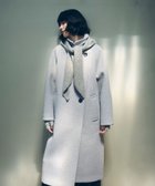 【アダム エ ロペ/ADAM ET ROPE'】のウールボンディングラグランロングコート ライトグレー(08)|ID: prp329100004698825 ipo3291000000034819470