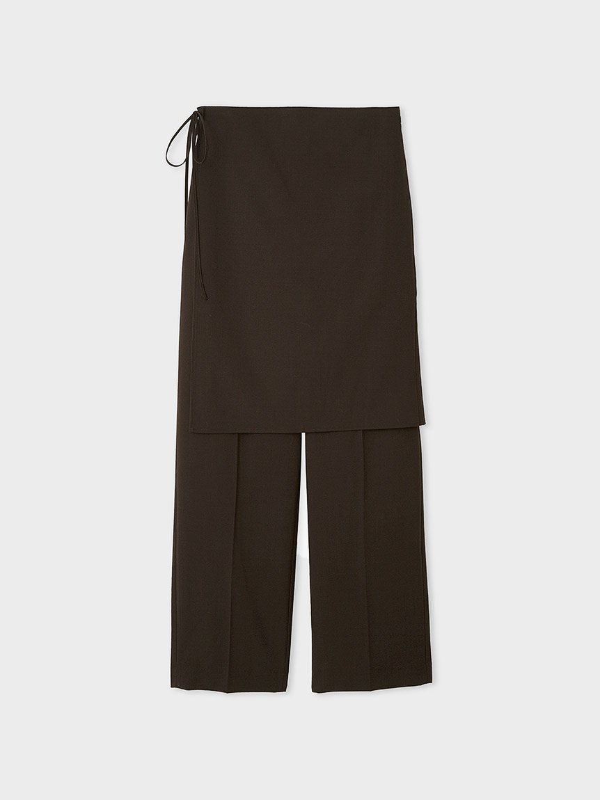 【ミースロエ/MIESROHE】の2wayスカートパンツ インテリア・キッズ・メンズ・レディースファッション・服の通販 founy(ファニー) 　雑誌掲載アイテム　Magazine Picks & Fashion Features　ファッション雑誌　Fashion Magazines　インレッド　InRed　ヴェリィ　VERY　ファッション　Fashion　レディースファッション　Fashion for Women　スカート　Skirts　3月号　March Issue　7月号　July Issue　スカーフ　Scarf, Neckwear　ストレート　Straight, Straight Cut　トレンド　Trend, Trending Now　フォーマル　Formal, Dressy　エレガント 上品　Elegant　雑誌　Magazine, Fashion Magazine　DBRW[059]|ID: prp329100004698838 ipo3291000000033929712