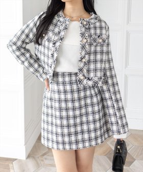 【クリア/clear】のツイードジャケット(セット可) 人気、トレンドファッション・服の通販 founy(ファニー) ファッション Fashion レディースファッション Fashion for Women アウター Coat / Outerwear Collection レディースジャケット・軽アウター Jackets クラシカル Classical, Vintage-Inspired ショート Short, Short Length ジャケット Jacket, Outerwear ツイード Twill, Twill Weave デニム Denim, Jeans Material パール Pearl, Pearl Accent フェミニン Feminine, Girly フリンジ Fringe, Tassel フロント Front, Front Design ミニスカート Mini Skirt, Short Skirt おすすめ Recommended / Our Picks エレガント 上品 Elegant |ID:prp329100004698851