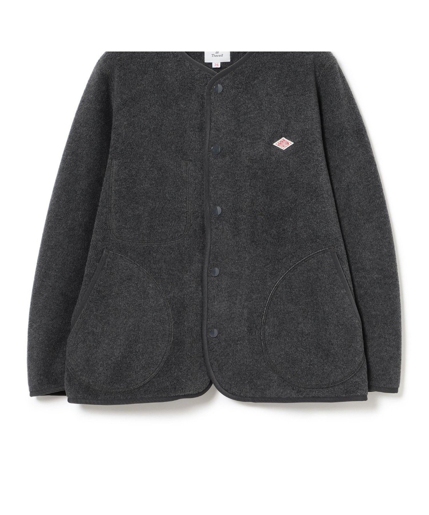 【ビームス ウイメン/BEAMS】の【ダントン/フリース/ノーカラー/カバーオール/ミドル丈/防寒/旅行】DANTON / FLEECE COLLARLESS JACKET ジャケット インテリア・キッズ・メンズ・レディースファッション・服の通販 founy(ファニー) ファッション Fashion レディースファッション Fashion for Women アウター Coat / Outerwear Collection レディースジャケット・軽アウター Jackets インナー Innerwear 秋 Autumn カーディガン Cardigan, Knitwear コンパクト Compact, Small Size 軽量 Lightweight, Ultra Light シンプル Simple, Minimal ジャケット Jacket, Outerwear ダウン Down, Puffer パイピング Piping, Trim Design フランス France, French 羽織 Haori, Light Jacket 防寒 Cold Protection, Winter-Ready ミドル Middle Length, Mid Height ワイド Wide, Wide Fit ワーク Workwear, Utility Style 冬 Winter / This Winter A/W・秋冬 Autumn/Winter おすすめ Recommended / Our Picks 旅行 Travel 080_C.GREY|ID: prp329100004698952 ipo3291000000034445931
