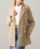 【セットアップセブン/SETUP7】のMAGASIN DE MODE Onjna/メッシュテーラードジャケット XNN 人気、トレンドファッション・服の通販 founy(ファニー) ファッション Fashion レディースファッション Fashion for Women アウター Coat / Outerwear Collection レディースジャケット・軽アウター Jackets テーラードジャケット / 通勤・きれいめスタイル Tailored Jackets & Blazers 春 Spring サンダル Sandals, Summer Shoes シンプル Simple, Minimal ジャケット Jacket, Outerwear スラックス Slacks, Dress Pants トレンド Trend, Trending Now バルーン Balloon, Balloon Silhouette フェミニン Feminine, Girly ベーシック Basic, Essential メッシュ Mesh, Net Fabric ロング Long, Long-Length S/S・春夏 SS, Spring/Summer, Warm Season 再入荷 Restock / Back in Stock おすすめ Recommended / Our Picks 夏 Summer 2025年 2025 2025春夏・S/S Spring/Summer 2025 SS25 thumbnail BGE|ID: prp329100004698977 ipo3291000000033930696