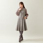 【ローズティアラ/Rose Tiara】のMIXチェックジャンパースカート 人気、トレンドファッション・服の通販 founy(ファニー) ファッション Fashion レディースファッション Fashion for Women スカート Skirts チェック Check, Plaid, Tartan フロント Front, Front Design ポケット Pocket, Pocket Detail 秋 Autumn A/W・秋冬 Autumn/Winter thumbnail ベージュ|ID: prp329100004699034 ipo3291000000033931012