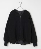 【ベイフロー/BAYFLOW】の異素材で楽しめる ボアリバーシブルブルゾン 人気、トレンドファッション・服の通販 founy(ファニー) ファッション Fashion レディースファッション Fashion for Women アウター Coat / Outerwear Collection ブルゾンジャケット・スポーティアウター Blouson Jackets おすすめ Recommended / Our Picks キルト Quilt, Quilted Fabric ギャザー Gathered, Ruffled ブルゾン Blouson, Bomber Jacket リバーシブル Reversible, Two-Sided thumbnail ブラック19|ID: prp329100004699073 ipo3291000000034268124