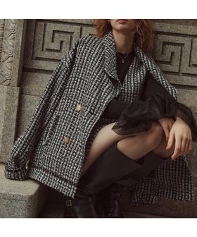 【ノエラ/Noela】のツイードコクーンジャケット 人気、トレンドファッション・服の通販 founy(ファニー) ファッション Fashion レディースファッション Fashion for Women アウター Coat / Outerwear Collection レディースジャケット・軽アウター Jackets おすすめ Recommended / Our Picks セットアップ Set-Up, Coordinated Outfit ツイード Twill, Twill Weave トレンド Trend, Trending Now ブレード Braid, Decorative Trim ポケット Pocket, Pocket Detail |ID:prp329100004699178