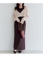 【スナイデル/SNIDEL】のカシュクールニットセットホルターワンピース LPNK[061]|ID:prp329100004699195