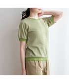 【イッカ/ikka】の【親子コーデ】ハニカム柄ジャガードカットソー グリーン|ID: prp329100004699215 ipo3291000000033931945