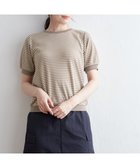 【イッカ/ikka】の【親子コーデ】ハニカム柄ジャガードカットソー ベージュ|ID: prp329100004699215 ipo3291000000033931946
