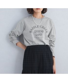 【ユナイテッドアローズ/UNITED ARROWS】 ロゴ ロングスリーブ Tシャツ カットソー人気、トレンドファッション・服の通販 founy(ファニー) ファッション Fashion レディースファッション Fashion for Women トップス・カットソー Cut & Sew Tops シャツ・ブラウス・オフィスカジュアル Elegant Blouses & Button-Ups ロングTシャツ・Tシャツ Longline T-Shirts & Tees カットソー・ベーシックTシャツ Cut-and-Sewn Tops / Stretch Tees & Basics インナー Innerwear 春 Spring カットソー Cut and Sewn Top カーディガン Cardigan, Knitwear シルケット Silket, Silky Cotton ジャケット Jacket, Outerwear スリーブ Sleeve, Long Sleeve / Short Sleeve ティアードスカート Tiered Skirt, Flounced Skirt デニム Denim, Jeans Material フェミニン Feminine, Girly プリント Print, Printed Pattern ルーズ Loose, Oversized ロング Long, Long-Length アウトレット Outlet / Clearance |ID:prp329100004699311