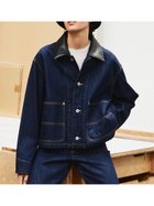 【ミラオーウェン/Mila Owen】のショート丈デニムカバオール 人気、トレンドファッション・服の通販 founy(ファニー) ファッション Fashion レディースファッション Fashion for Women ヴィンテージ Vintage Style クール Cool, Chic コンパクト Compact, Small Size 今季 This Season, Current Season ショート Short, Short Length シルバー Silver, Metallic Silver スマート Smart, Elegant デニム Denim, Jeans Material トレンド Trend, Trending Now フェイクレザー Faux Leather, PU Leather ポケット Pocket, Pocket Detail ワーク Workwear, Utility Style おすすめ Recommended / Our Picks thumbnail IND[088]|ID: prp329100004699321 ipo3291000000034074746