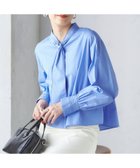 【シップス フォー ウィメン/SHIPS】の手洗い可能 ブロード ボウタイ ブラウス 人気、トレンドファッション・服の通販 founy(ファニー) ファッション Fashion レディースファッション Fashion for Women トップス・カットソー Cut & Sew Tops シャツ・ブラウス・オフィスカジュアル Elegant Blouses & Button-Ups おすすめ Recommended / Our Picks ショート Short, Short Length シンプル Simple, Minimal チェック Check, Plaid, Tartan デニム Denim, Jeans Material バランス Balance, Style Balance ブロード Broadcloth, Fine Cotton ボトム Bottoms, Lower Wear 秋 Autumn thumbnail スカイブルー|ID: prp329100004699362 ipo3291000000033932808