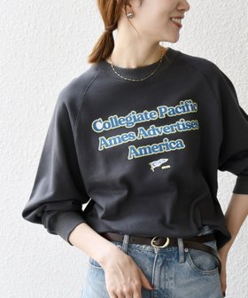 【シップス フォー ウィメン/SHIPS】 【SHIPS any別注】Collegiate Pacific ロゴ プリント 刺繍 スウェット 25AW人気、トレンドファッション・服の通販 founy(ファニー) ファッション Fashion レディースファッション Fashion for Women トップス・カットソー Cut & Sew Tops レディースパーカー・カジュアルフーディー Casual Hoodies & Sweatshirts スウェット・クルーネックトップス Sweatshirts & Crewnecks / Relaxed Fit Sweat Tops アクセサリー Fashion Accessories グラフィック Graphic, Graphic Design スウェット / スエット Sweatshirt, Sweatwear 時計 Watch, Wristwatch フェルト Felt, Felt Fabric プリント Print, Printed Pattern 別注 Limited Edition, Custom Order モチーフ Motif, Design Theme 2025年 2025 2025-2026秋冬・A/W Autumn/Winter 2025–26 AW25–26 |ID:prp329100004699452