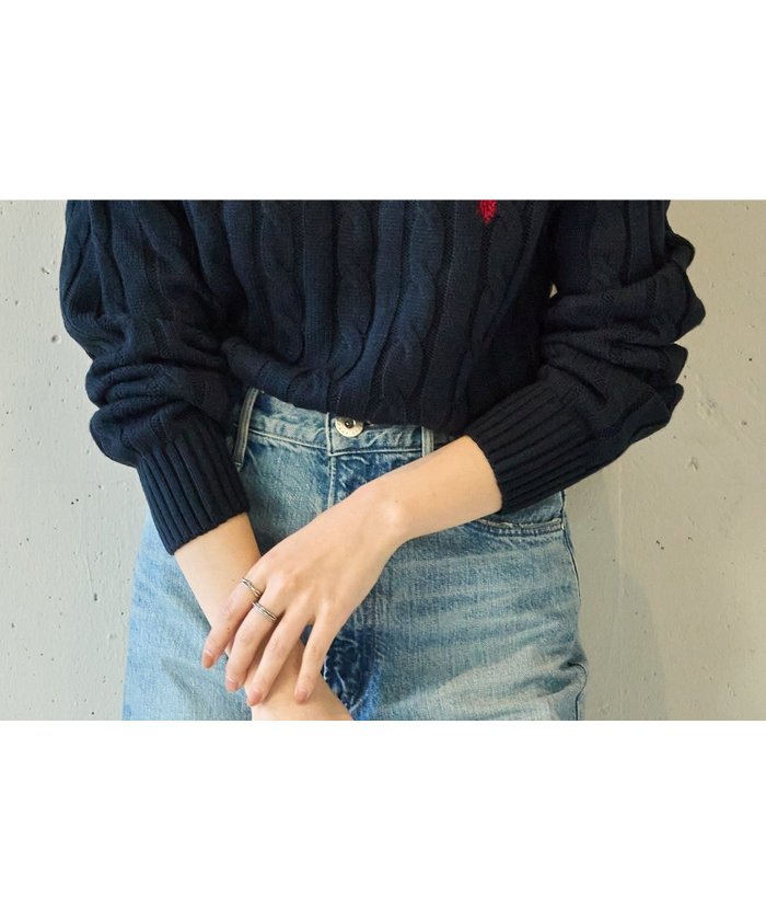 【セットアップセブン/SETUP7】のU.S. POLO ASSN./ロイヤルバルキー クルーネックケーブルニット ポロ インテリア・キッズ・メンズ・レディースファッション・服の通販 founy(ファニー) https://founy.com/ ファッション Fashion レディースファッション Fashion for Women トップス・カットソー Cut & Sew Tops ニット Knit Tops & Sweaters アクセサリー Fashion Accessories クラシカル Classical, Vintage-Inspired ジャケット Jacket, Outerwear スタイリッシュ Stylish, Fashionable スポーツ Sports, Activewear セットアップ Set-Up, Coordinated Outfit チェック Check, Plaid, Tartan テクスチャー Texture, Textured Fabric トレンド Trend, Trending Now フィット Fit, Slim Fit プリーツ Pleats, Pleated ベーシック Basic, Essential ボトム Bottoms, Lower Wear メンズ Men's, Menswear リラックス Relax, Relaxed Fit ワンポイント One Point, Statement Accent 再入荷 Restock / Back in Stock おすすめ Recommended / Our Picks 2025年 2025 2025-2026秋冬・A/W Autumn/Winter 2025–26 AW25–26 |ID: prp329100004699488 ipo3291000000034293178