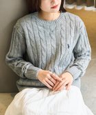 【セットアップセブン/SETUP7】のU.S. POLO ASSN./ロイヤルバルキー クルーネックケーブルニット ポロ GRY|ID: prp329100004699488 ipo3291000000034293180