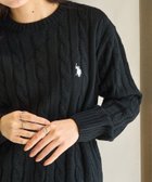 【セットアップセブン/SETUP7】のU.S. POLO ASSN./ロイヤルバルキー クルーネックケーブルニット ポロ BLK|ID: prp329100004699488 ipo3291000000034293182