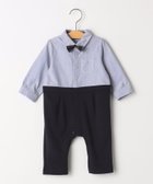 【シップス/SHIPS / KIDS】のSHIPS KIDS 70~80cm / 蝶ネクタイ 長袖 ロンパース ネイビー|ID: prp329100004699510 ipo3291000000033933693