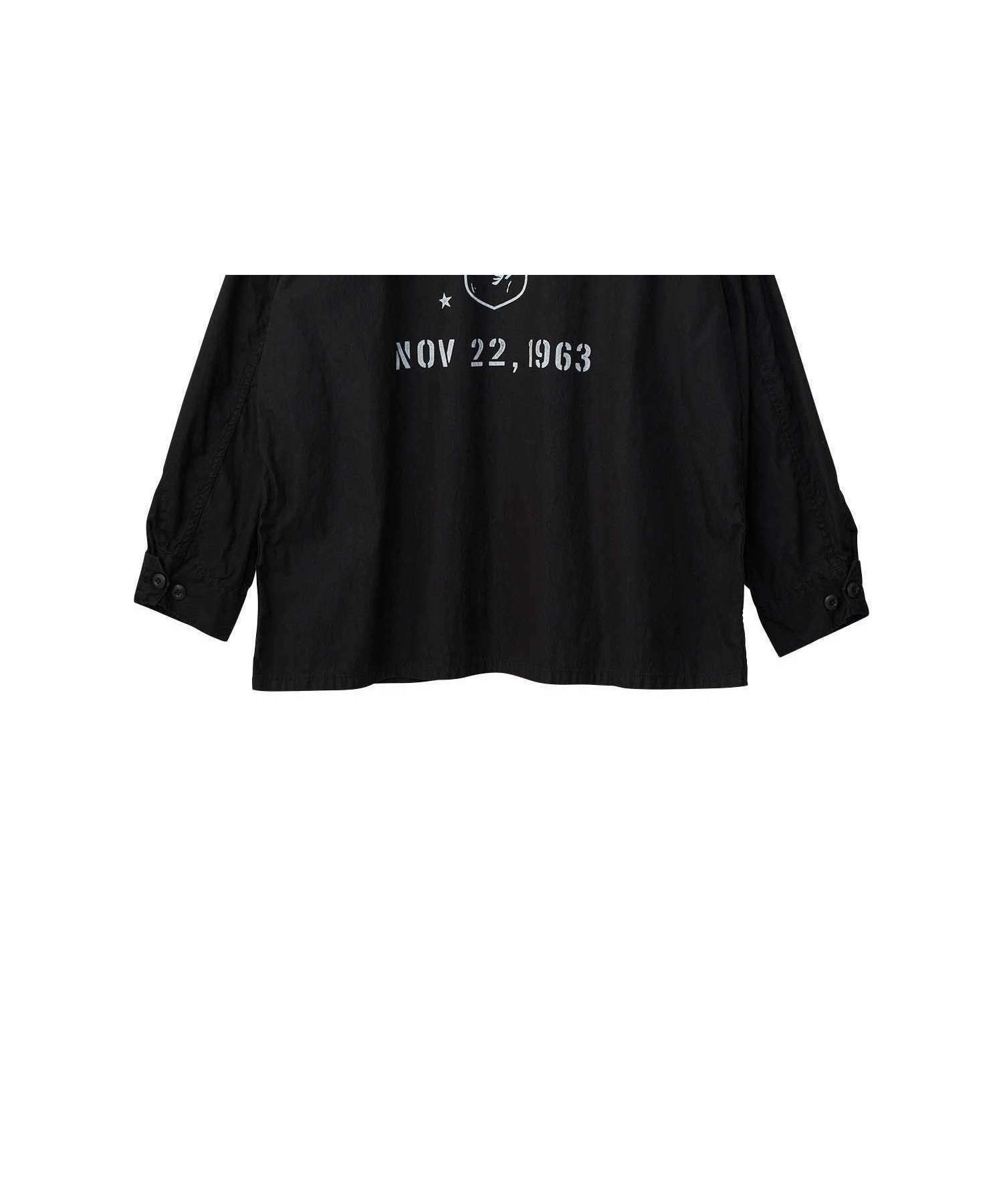 【ヒステリックグラマー/HYSTERIC GLAMOUR / MEN】のHG1963 ファティーグシャツ インテリア・キッズ・メンズ・レディースファッション・服の通販 founy(ファニー) 　ファッション　Fashion　メンズファッション　Fashion for Men　軽量　Lightweight, Ultra Light　フラップ　Flap, Flap Pocket　フロント　Front, Front Design　プリント　Print, Printed Pattern　ポケット　Pocket, Pocket Detail　ブラック|ID: prp329100004699567 ipo3291000000034088848