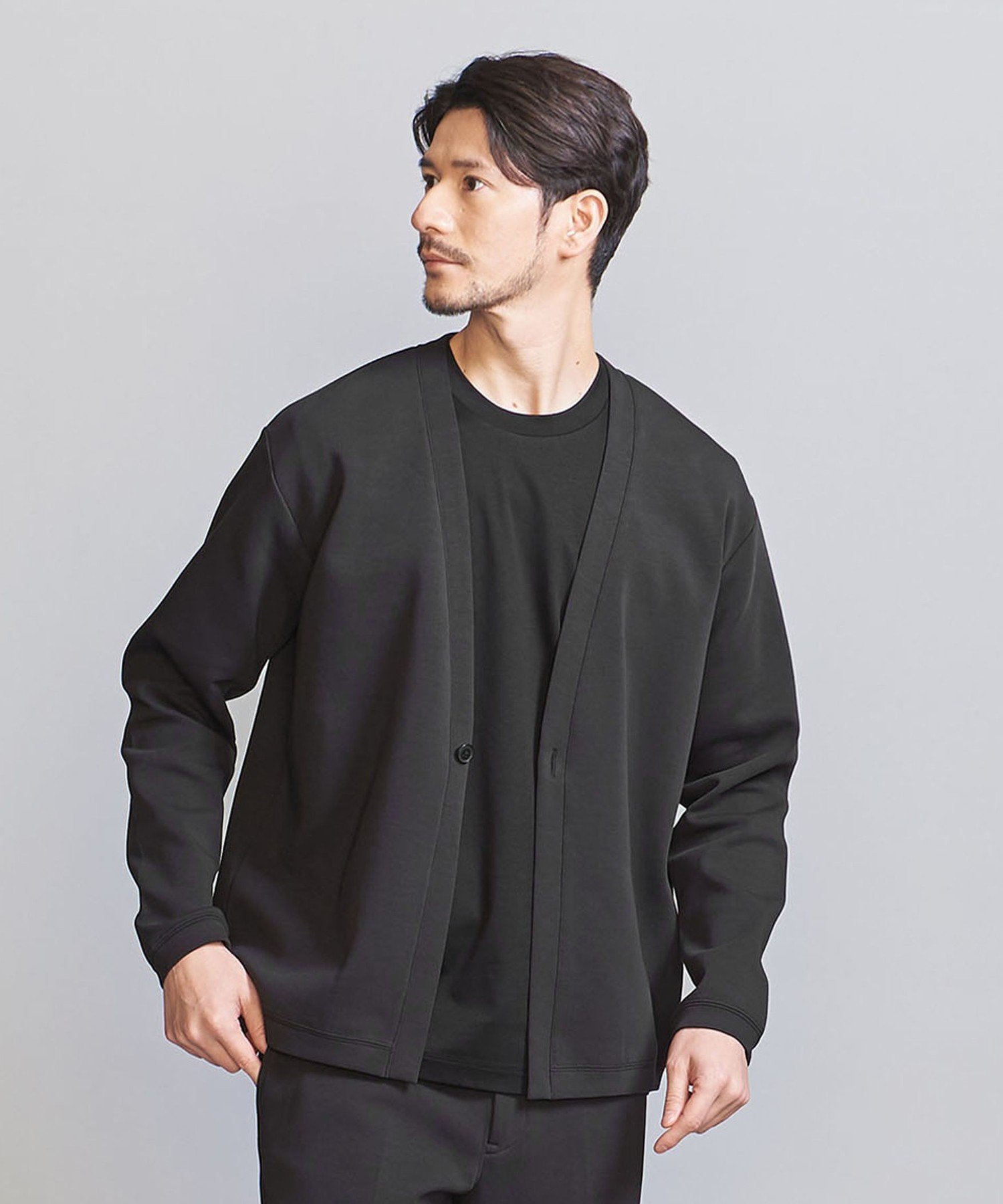 【ビューティ&ユース ユナイテッドアローズ/BEAUTY&YOUTH / UNITED ARROWS / MEN】の【WEB限定 WARDROBE SMART】ダブルニット カーディガン/セットアップ対応 人気、トレンドファッション・服の通販 founy(ファニー) 　ファッション　Fashion　メンズファッション　Fashion for Men　セットアップ　Matching Sets　春　Spring　カーディガン　Cardigan, Knitwear　シンプル　Simple, Minimal　スウェット / スエット　Sweatshirt, Sweatwear　スマート　Smart, Elegant　スラックス　Slacks, Dress Pants　セットアップ　Set-Up, Coordinated Outfit　ダブル　Double, Double-Breasted　トレーナー　Sweatshirt, Trainer　パーカー　Hoodie, Parka　ファブリック　Fabric, Textile　フィット　Fit, Slim Fit　フラット　Flat, Flat Shoes　リラックス　Relax, Relaxed Fit　A/W・秋冬　Autumn/Winter　エレガント 上品　Elegant　 other-1|ID: prp329100004699718 ipo3291000000034217124