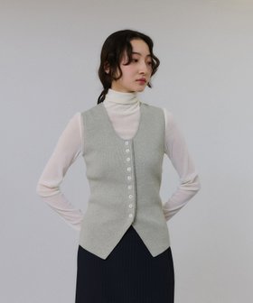 【アダム エ ロペ/ADAM ET ROPE'】のフルニードルニットジレ 人気、トレンドファッション・服の通販 founy(ファニー) ファッション Fashion レディースファッション Fashion for Women アウター Coat / Outerwear Collection トップス・カットソー Cut & Sew Tops ニット Knit Tops & Sweaters ベスト&ジレ / 重ね着スタイル Vests & Gilets ウォッシャブル Machine Washable カットソー Cut and Sewn Top コンパクト Compact, Small Size シアー Sheer, See-Through ベスト Vest, Waistcoat ポケット Pocket, Pocket Detail ワイド Wide, Wide Fit A/W・秋冬 Autumn/Winter おすすめ Recommended / Our Picks 夏 Summer 2026年 2026 |ID:prp329100004699769