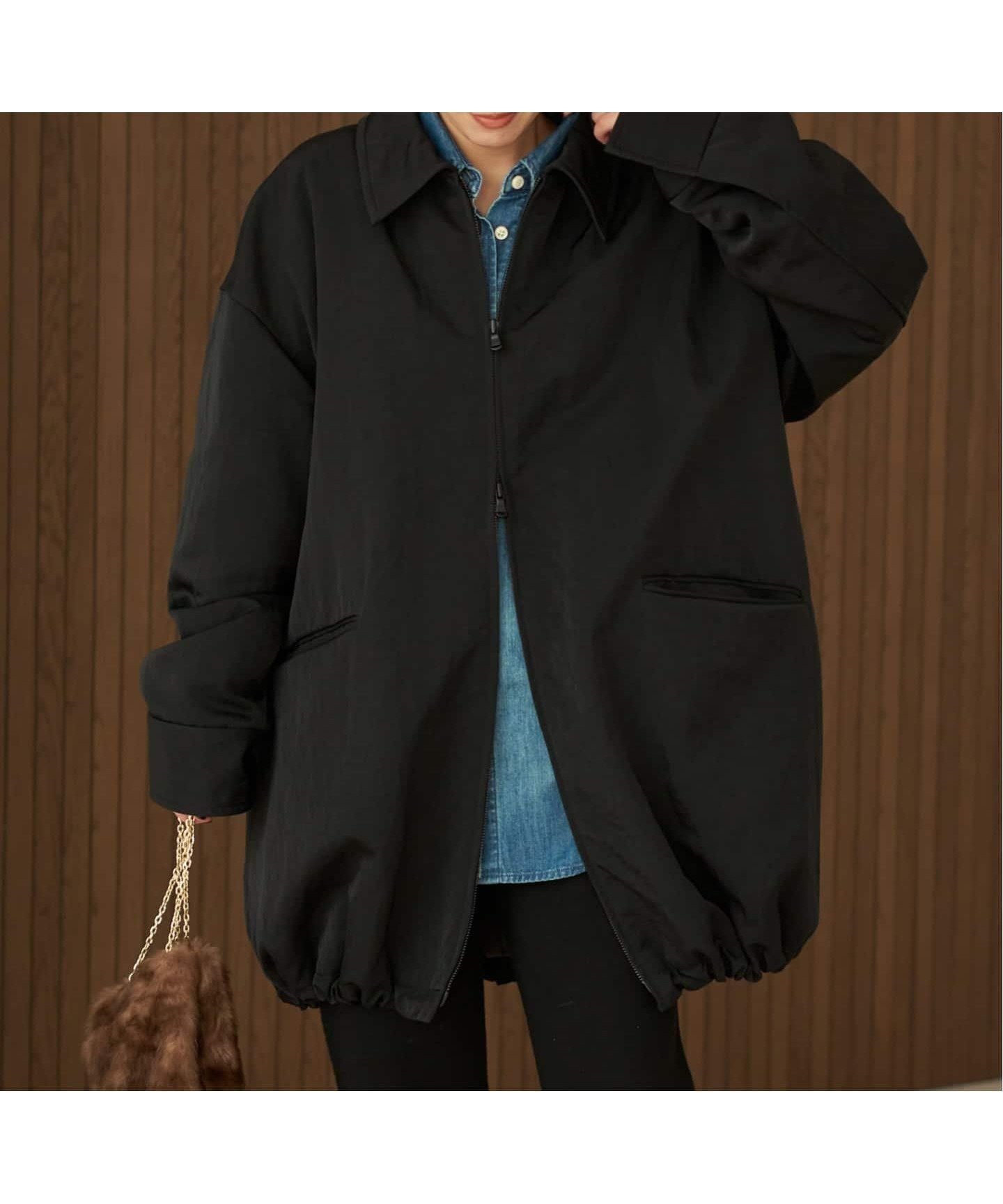 【プラージュ/Plage】の《追加》テントブルゾン 2 インテリア・キッズ・メンズ・レディースファッション・服の通販 founy(ファニー) ファッション Fashion レディースファッション Fashion for Women アウター Coat / Outerwear Collection ブルゾンジャケット・スポーティアウター Blouson Jackets アンティーク Antique-Inspired ドローストリング Drawstring, Pull Cord ブルゾン Blouson, Bomber Jacket ヴィンテージ Vintage Style 再入荷 Restock / Back in Stock ブラック|ID: prp329100004699788 ipo3291000000034590505