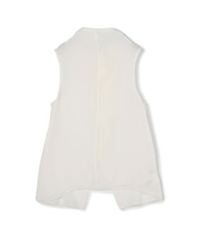 【トゥモローランド/TOMORROWLAND】のシルクシフォン ハイネックノースリーブブラウス 人気、トレンドファッション・服の通販 founy(ファニー) ファッション Fashion レディースファッション Fashion for Women トップス・カットソー Cut & Sew Tops キャミソール&ノースリーブ Camisoles & Sleeveless Tops シャツ・ブラウス・オフィスカジュアル Elegant Blouses & Button-Ups おすすめ Recommended / Our Picks シフォン Chiffon, Lightweight Fabric シルク Silk, 100% Silk ジャケット Jacket, Outerwear チェーン Chain, Chain Strap ドレープ Drape, Draping Fabric フェミニン Feminine, Girly フリル Frill, Ruffle エレガント 上品 Elegant |ID:prp329100004699793