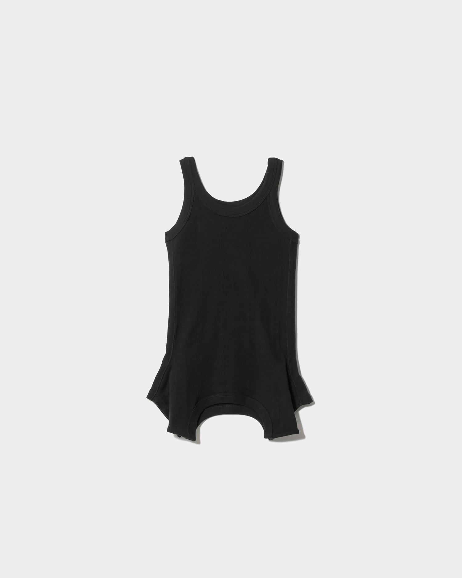 【ビューティフル ピープル/beautiful people】のMiller double-end tank top T-shirt インテリア・キッズ・メンズ・レディースファッション・服の通販 founy(ファニー) 　ファッション　Fashion　レディースファッション　Fashion for Women　トップス・カットソー　Cut & Sew Tops　シャツ・ブラウス・オフィスカジュアル　Elegant Blouses & Button-Ups　ロングTシャツ・Tシャツ　Longline T-Shirts & Tees　タンク　Tank Top, Sleeveless Top　フィット　Fit, Slim Fit　プリント　Print, Printed Pattern　ラップ　Wrap, Wrap Design　ラバー　Rubber, Rubber Sole　blk×blk|ID: prp329100004699829 ipo3291000000033935563