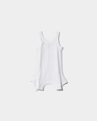 【ビューティフル ピープル/beautiful people】のMiller double-end tank top T-shirt 人気、トレンドファッション・服の通販 founy(ファニー) ファッション Fashion レディースファッション Fashion for Women トップス・カットソー Cut & Sew Tops シャツ・ブラウス・オフィスカジュアル Elegant Blouses & Button-Ups ロングTシャツ・Tシャツ Longline T-Shirts & Tees タンク Tank Top, Sleeveless Top フィット Fit, Slim Fit プリント Print, Printed Pattern ラップ Wrap, Wrap Design ラバー Rubber, Rubber Sole thumbnail wht×wht|ID: prp329100004699829 ipo3291000000033935565