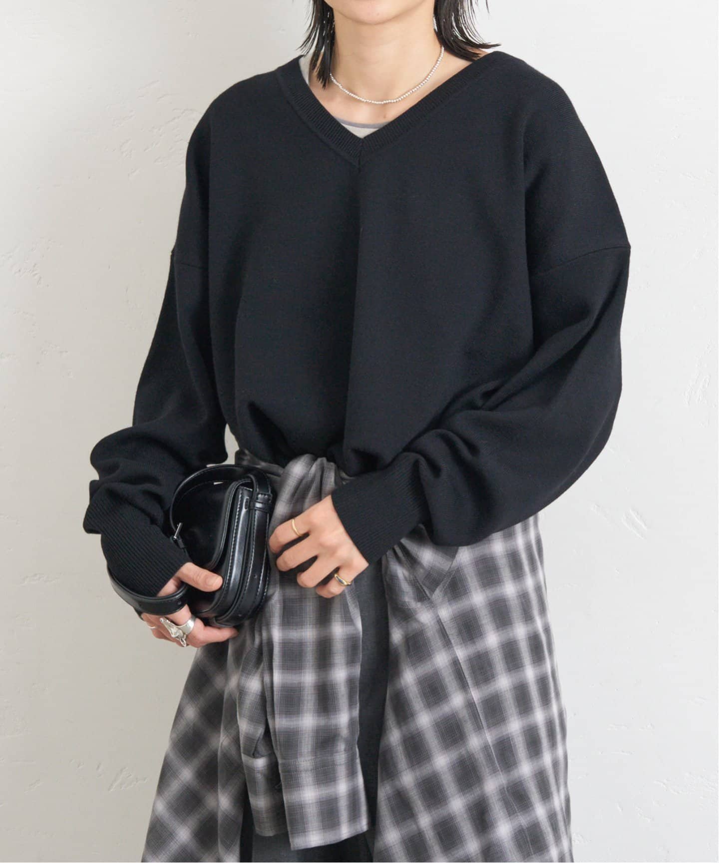 【ジャーナルスタンダード/JOURNAL STANDARD】の《WEB限定》ウォッシャブルTEXBRID Vプルオーバー インテリア・キッズ・メンズ・レディースファッション・服の通販 founy(ファニー) 　ファッション　Fashion　レディースファッション　Fashion for Women　トップス・カットソー　Cut & Sew Tops　カジュアルプルオーバー・ニットトップス　Pullovers & Knit Tops / Casual Pullovers　2025年　2025　2025-2026秋冬・A/W　Autumn/Winter 2025–26 AW25–26　おすすめ　Recommended / Our Picks　ウォッシャブル　Machine Washable　スマート　Smart, Elegant　セットアップ　Set-Up, Coordinated Outfit　人気　Popular, Best Seller　定番　Standard, Basic Item　ブラック|ID: prp329100004699844 ipo3291000000033991234