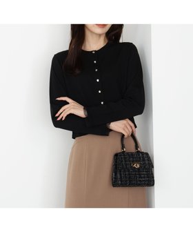 【プロポーション ボディドレッシング/PROPORTION BODY DRESSING】のハンドウォッシャブル ゴールド釦カーディガン 人気、トレンドファッション・服の通販 founy(ファニー) ファッション Fashion レディースファッション Fashion for Women トップス・カットソー Cut & Sew Tops カーディガン・羽織り Layered Style Cardigans カーディガン Cardigan, Knitwear エレガント 上品 Elegant |ID:prp329100004699848