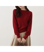 【プロポーション ボディドレッシング/PROPORTION BODY DRESSING】のハンドウォッシャブル 袖釦ミニケーブルニット 人気、トレンドファッション・服の通販 founy(ファニー) ファッション Fashion レディースファッション Fashion for Women トップス・カットソー Cut & Sew Tops ニット Knit Tops & Sweaters thumbnail レッド|ID: prp329100004699850 ipo3291000000033935707