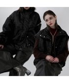 【ハレ/HARE】の2WAYエアサーマルジャガードブルゾン 人気、トレンドファッション・服の通販 founy(ファニー) ファッション Fashion レディースファッション Fashion for Women アウター Coat / Outerwear Collection ブルゾンジャケット・スポーティアウター Blouson Jackets ウェーブ Wavy Pattern ショート Short, Short Length スタンド Stand Collar, Upright Stand ストレート Straight, Straight Cut スニーカー Sneakers, Trainers スリム Slim, Slim Fit フラワー Flower, Floral ブルゾン Blouson, Bomber Jacket ベスト Vest, Waistcoat ベロア Velour, Soft Velvet マフラー Scarf, Muffler ワイド Wide, Wide Fit おすすめ Recommended / Our Picks thumbnail ブラック09|ID: prp329100004700636 ipo3291000000034222968