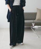 【ディスコート/Discoat】の【新色追加!】ベロアワイドパンツ《WEB限定カラーあり》 人気、トレンドファッション・服の通販 founy(ファニー) ファッション Fashion レディースファッション Fashion for Women パンツ Pants & Trousers バランス Balance, Style Balance ベロア Velour, Soft Velvet ベーシック Basic, Essential リラックス Relax, Relaxed Fit ワイド Wide, Wide Fit thumbnail ブラック|ID: prp329100004700690 ipo3291000000034060020