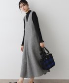 【デッサン/Dessin】のVネックジャンパースカート 人気、トレンドファッション・服の通販 founy(ファニー) ファッション Fashion レディースファッション Fashion for Women スカート Skirts インナー Innerwear カーディガン Cardigan, Knitwear ジャケット Jacket, Outerwear スマート Smart, Elegant タートルネック Turtleneck, High Neck ポケット Pocket, Pocket Detail ロング Long, Long-Length エレガント 上品 Elegant 無地 Plain, Solid Color A/W・秋冬 Autumn/Winter thumbnail ブラック|ID: prp329100004700955 ipo3291000000033942584