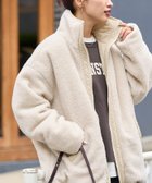 【フリークスストア/FREAK'S STORE】のスタンドカラー リバーシブル ボア ブルゾン【限定展開】 25AW ナチュラル|ID: prp329100004701007 ipo3291000000034586099