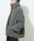 【フリークスストア/FREAK'S STORE】のスタンドカラー リバーシブル ボア ブルゾン【限定展開】 25AW グレー|ID: prp329100004701007 ipo3291000000034586100