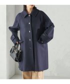 【シップス フォー ウィメン/SHIPS】の千鳥 / ソリッド ウール メルトン ステンカラー コート 人気、トレンドファッション・服の通販 founy(ファニー) ファッション Fashion レディースファッション Fashion for Women アウター Coat / Outerwear Collection コート・ロングコート・ピーコート Long Coats, Peacoats & More ショート Short, Short Length シンプル Simple, Minimal スリーブ Sleeve, Long Sleeve / Short Sleeve フラップ Flap, Flap Pocket ポケット Pocket, Pocket Detail メルトン Melton, Heavy Wool ロング Long, Long-Length おすすめ Recommended / Our Picks 2025年 2025 2025-2026秋冬・A/W Autumn/Winter 2025–26 AW25–26 thumbnail ネイビー|ID: prp329100004701027 ipo3291000000033943349