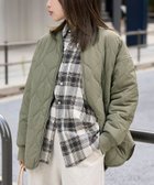 【コーエン/COEN】のノーカラー撥水キルティングブルゾン オーバーサイズ OLIVE|ID: prp329100004701030 ipo3291000000034903307