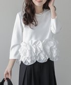 【ラジュール/Lajour】の裾フリルドッキングトップス 人気、トレンドファッション・服の通販 founy(ファニー) ファッション Fashion レディースファッション Fashion for Women トップス・カットソー Cut & Sew Tops 2025年 2025 2025-2026秋冬・A/W Autumn/Winter 2025–26 AW25–26 スラックス Slacks, Dress Pants タイトスカート Pencil Skirt, Tight Skirt デニム Denim, Jeans Material フェミニン Feminine, Girly フリル Frill, Ruffle thumbnail ホワイト|ID: prp329100004701060 ipo3291000000034007461