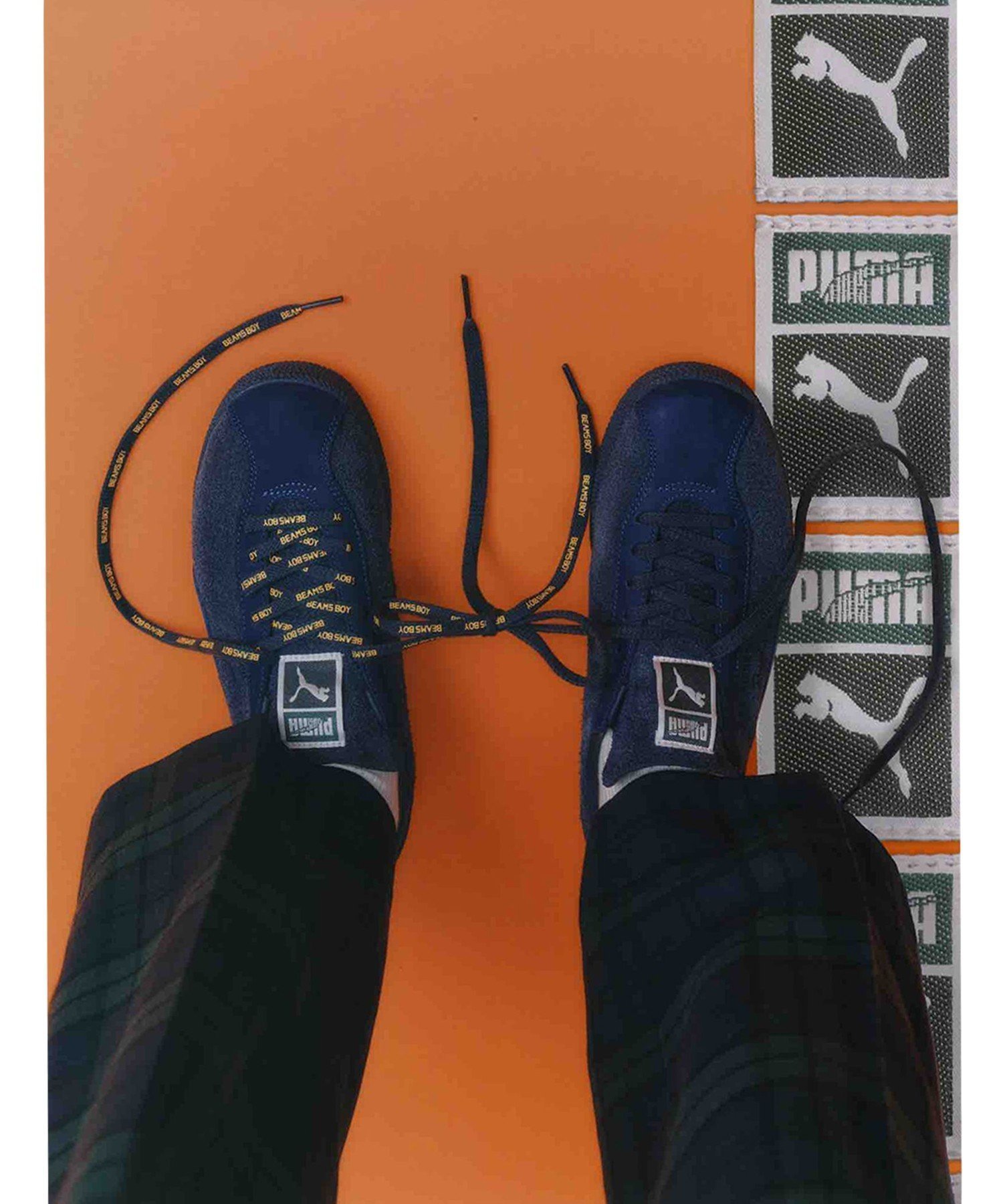 【ビームス ウイメン/BEAMS】の【別注】PUMA / BRASIL 25AW プーマ スニーカー スペシャルコラボ インテリア・キッズ・メンズ・レディースファッション・服の通販 founy(ファニー) 　ファッション　Fashion　レディースファッション　Fashion for Women　インソール　Shoe Insole　クラシック　Classic, Timeless Style　シンプル　Simple, Minimal　ジャケット　Jacket, Outerwear　スニーカー　Sneakers, Trainers　スペシャル　Special, Limited Edition　デニム　Denim, Jeans Material　定番　Standard, Basic Item　フィット　Fit, Slim Fit　フォーム　Form　別注　Limited Edition, Custom Order　レース　Lace, Lace Fabric　ワイド　Wide, Wide Fit　2025年　2025　2025-2026秋冬・A/W　Autumn/Winter 2025–26 AW25–26　NAVY|ID: prp329100004701074 ipo3291000000033943775