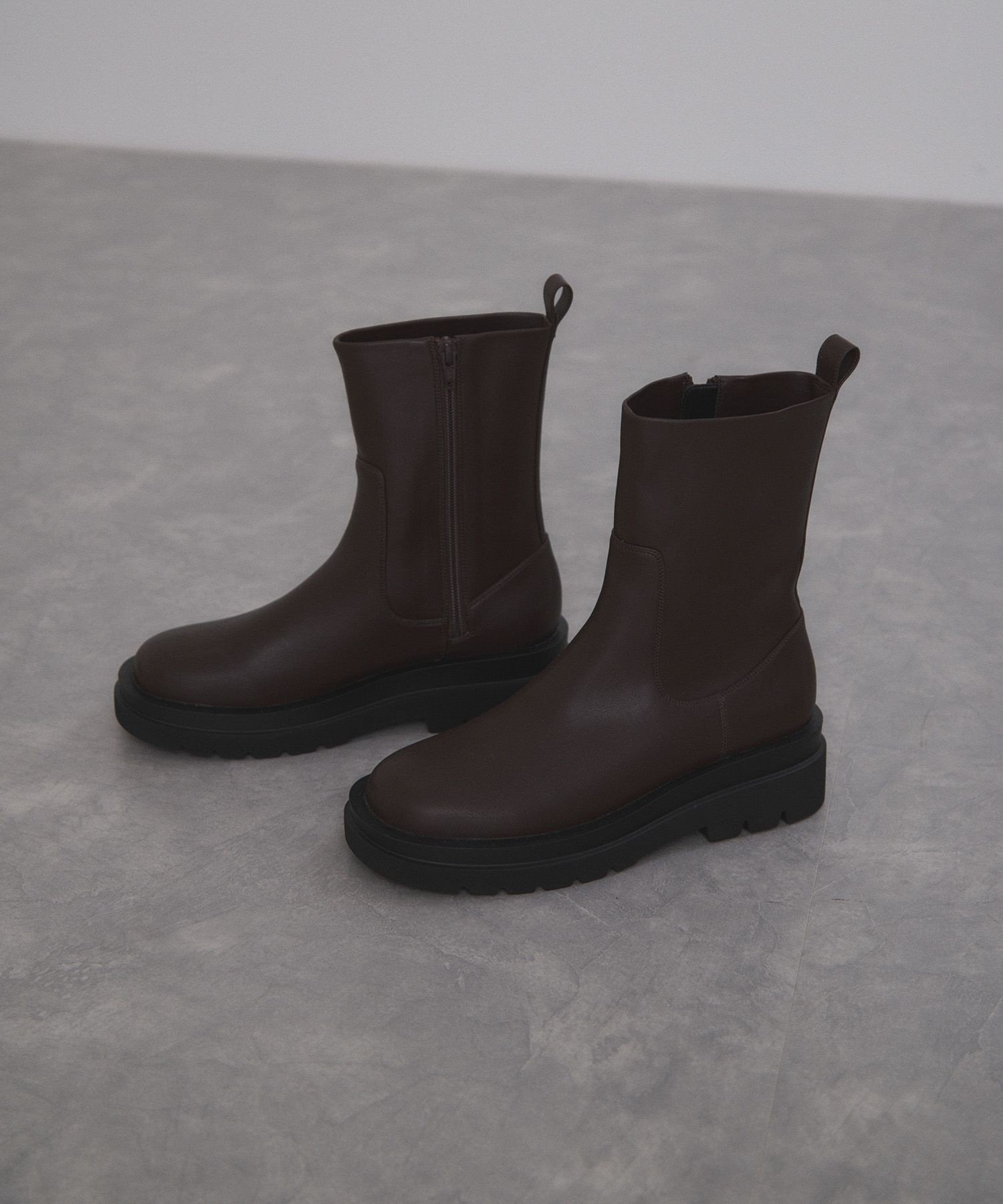 【アダム エ ロペ/ADAM ET ROPE'】のトラックソールストレッチブーツ 人気、トレンドファッション・服の通販 founy(ファニー) 　ファッション　Fashion　レディースファッション　Fashion for Women　春　Spring　秋　Autumn　ショート　Short, Short Length　ストレッチ　Stretch, Stretchy Fabric　デニム　Denim, Jeans Material　定番　Standard, Basic Item　人気　Popular, Best Seller　バランス　Balance, Style Balance　ライニング　Inner Lining, Inner Fabric, Lined　おすすめ　Recommended / Our Picks　 other-1|ID: prp329100004701104 ipo3291000000034118821