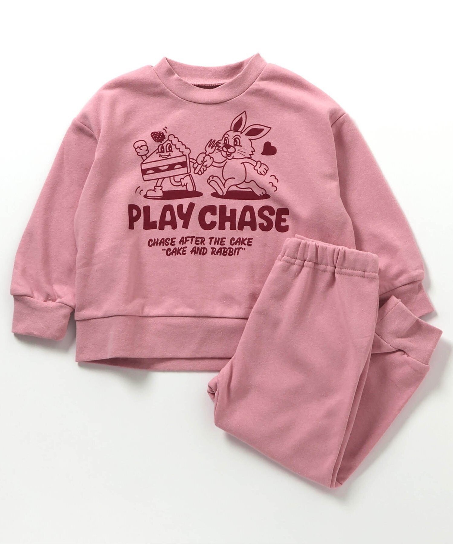 【エフオー オンラインストア/F.O.Online Store / KIDS】のWEB限定 バラエティー裏毛パジャマ インテリア・キッズ・メンズ・レディースファッション・服の通販 founy(ファニー) 　ファッション　Fashion　キッズファッション　Fashion for Kids　ストライプ　Stripe, Striped Pattern　パジャマ　Pajamas, Sleepwear　ボーダー　Border, Stripe　モチーフ　Motif, Design Theme　人気　Popular, Best Seller　定番　Standard, Basic Item　A/W・秋冬　Autumn/Winter　ピンク|ID: prp329100004701213 ipo3291000000034112893