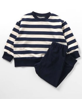 【エフオー オンラインストア/F.O.Online Store / KIDS】のWEB限定 バラエティー裏毛パジャマ 人気、トレンドファッション・服の通販 founy(ファニー) ファッション Fashion キッズファッション Fashion for Kids ストライプ Stripe, Striped Pattern パジャマ Pajamas, Sleepwear ボーダー Border, Stripe モチーフ Motif, Design Theme 人気 Popular, Best Seller 定番 Standard, Basic Item A/W・秋冬 Autumn/Winter |ID:prp329100004701213