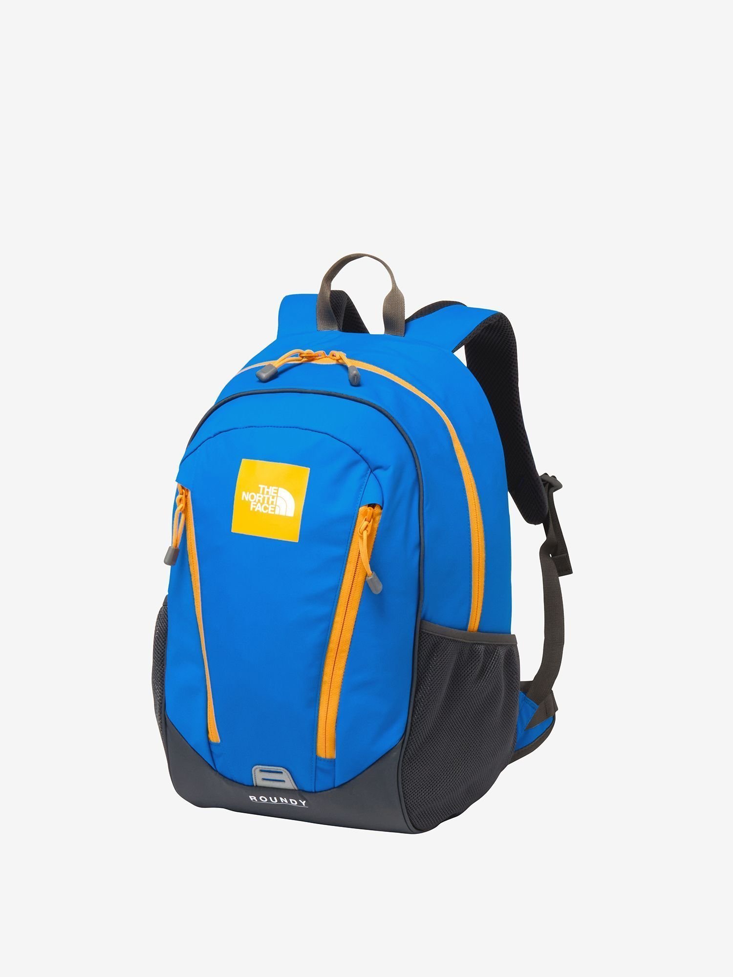 【ザ ノース フェイス/THE NORTH FACE / KIDS】の【公式】ラウンディ(キッズ) インテリア・キッズ・メンズ・レディースファッション・服の通販 founy(ファニー) 　ファッション　Fashion　キッズファッション　Fashion for Kids　ショルダー　Shoulder, Shoulder Strap　スリーブ　Sleeve, Long Sleeve / Short Sleeve　デイパック　Daypack, Casual Backpack　フィット　Fit, Slim Fit　フロント　Front, Front Design　ポケット　Pocket, Pocket Detail　メッシュ　Mesh, Net Fabric　リュック　Backpack, Rucksack　ヒーローブルー|ID: prp329100004701228 ipo3291000000034033887