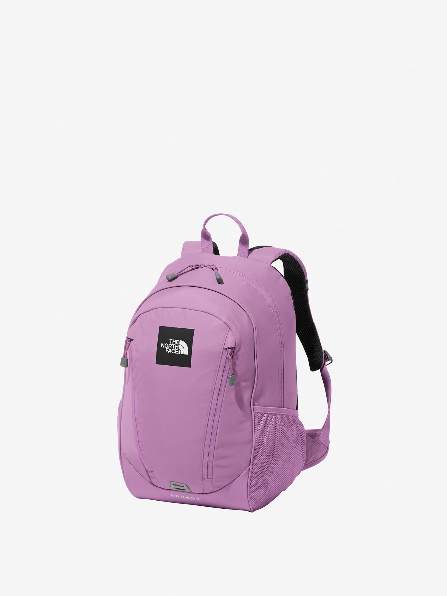 【ザ ノース フェイス/THE NORTH FACE / KIDS】の【公式】ラウンディ(キッズ) インテリア・キッズ・メンズ・レディースファッション・服の通販 founy(ファニー) 　ファッション　Fashion　キッズファッション　Fashion for Kids　ショルダー　Shoulder, Shoulder Strap　スリーブ　Sleeve, Long Sleeve / Short Sleeve　デイパック　Daypack, Casual Backpack　フィット　Fit, Slim Fit　フロント　Front, Front Design　ポケット　Pocket, Pocket Detail　メッシュ　Mesh, Net Fabric　リュック　Backpack, Rucksack　スモーキーグレープ|ID: prp329100004701228 ipo3291000000034592488