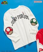 【エフオー オンラインストア/F.O.Online Store / KIDS】のスーパーマリオ エルボーパッチTシャツ オフホワイト|ID: prp329100004701284 ipo3291000000034119776