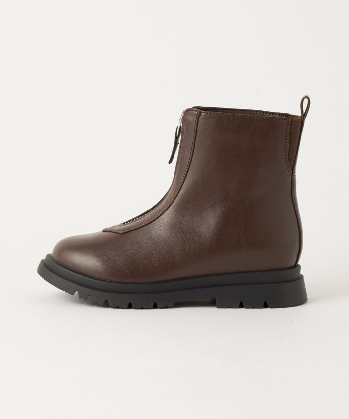 【ユナイテッドアローズ/UNITED ARROWS / KIDS】のセンタージップブーツ / キッズ 17cm-21cm インテリア・キッズ・メンズ・レディースファッション・服の通販 founy(ファニー) https://founy.com/ ファッション Fashion キッズファッション Fashion for Kids ショート Short, Short Length センター Center, Center Line ソックス Socks, Hosiery タイツ Tights, Legwear アウトレット Outlet / Clearance |ID: prp329100004701299 ipo3291000000034119302